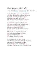 Hợp âm guitar bài hát chiều nghe sóng vỗ 