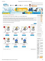 Đại lý phân phối máy hút bụi CleanMaid  Điện máy Hoàng Liên