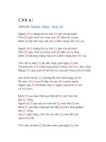 Hợp âm guitar bài hát chờ ai 