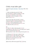 Hợp âm guitar bài hát chiều mưa biên giới 