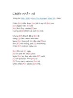 Hợp âm guitar bài hát chiếc nhẫn cỏ 