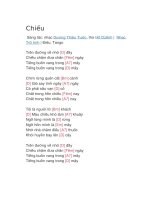 Hợp âm guitar bài hát chiều 