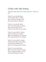 Hợp âm guitar bài hát chiều trên đồi thông 