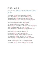 Hợp âm guitar bài hát chiều quê 1 