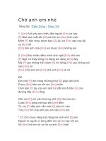 Hợp âm guitar bài hát chờ anh em nhé 
