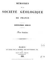 I - LE LIAS INFERIEUR DE L''''''''''''''''EST DE LA FRANCE COMPRENANT LA MEURTHE, LA MOSELLE, LE GRAND-DUCHÉ DE LUXEMBOURG, LA BELGIQUE ET LA MEUSE, PAR M.M. O. TERQUEMETE ET EPIETTE