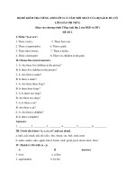 bo de kiem tra tieng anh lop 2 ca nam