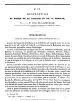 IV - DESCRIPTION DU BASSIN DE LA GALLICIE ET DE LA PODOLIE, PAR FEU M. LILL DE LILIENBACH