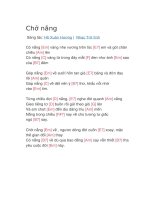 Hợp âm guitar bài hát chở nắng 