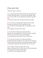 Hợp âm guitar bài hát cho anh hỏ1 