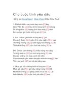 Hợp âm guitar bài hát cho cuộc tình yêu dấu 