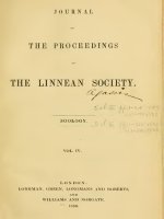 Journal of the proceedings of the Linnean Society, Zoology 06