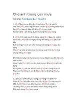 Hợp âm guitar bài hát chờ anh trong cơn mưa 