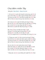 Hợp âm guitar bài hát chợ đêm miền tây 