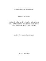 Một số kết quả về điểm bất động của hàm chỉnh trong không gian Banach và ứng dụng_2