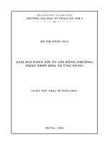 Giải bài toán tối ưu lồi bằng phương pháp trơn hóa và ứng dụng_2