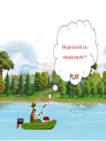 SLIDE PPT TRÒ CHƠI ÔNG lão đánh cá