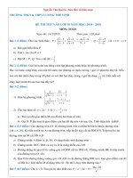 TOAN 9   THI THU   LUONG THE VINH   2017   2018 