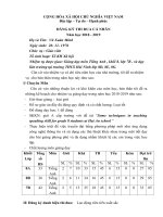 Bản đăng ký thi đua cá nhân giáo viên, Bản dang ki thi dua các nhân 2019 2020