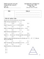 Toán 1   đề ktra hk 1   TH lương tài   văn lâm 2017 2018 