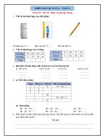 PHIẾU bài tập TUẦN 2   TOÁN 2 
