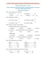 TOÁN 5   HKI   PBT TUẦN 5 