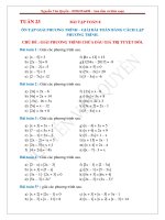 TOAN 8   DAI SO   BAI TAP TUAN 23 