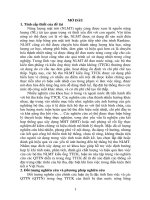 Nghiên cứu đặc tính làm việc và các quá trình truyền nhiệt trong ống thủy tinh chân không của thiết bị đun nước nóng bằng năng lượng mặt trời