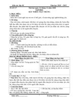 Tuần 17 giáo án lớp 4 soạn theo ĐHPTNLHS năm học 2018   2019 