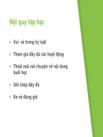 Power Point  7 loại hình trí thông minh