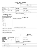 BÀI TẬP HÌNH HỌC KHÔNG GIAN 12