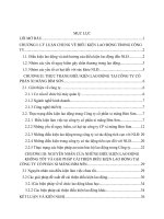 Xác định điều kiện lao động các yếu tố nguy hiểm, có hại tại công ty cổ phần xi măng Bỉm sơn