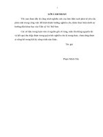 Luận văn Thạc sĩ   Giao thông vận tải theo mô hình 4 bước