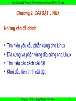 Bài giảng cài đặt hệ điều hành