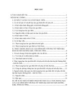 Thực trạng bạo lực gia đình đối với phụ nữ ở huyện hương khê –  tỉnh hà tĩnh và đề xuất một số biện pháp hỗ trợ của CTXH