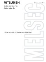 PLC mitsubishi q series   software manual GX work 2