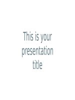 SLIDE PPT ĐẸP Puck 