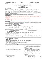 Tuần 14 giáo án lớp 5 soạn theo ĐHPTNLHS năm học 2018   2019 