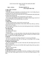 GIÁO án bài dạy TÍCH hợp 