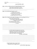 BAI TAP TIENG VIET 9   HAY 