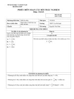 BÀI TẬP HÌNH HỌC KHÔNG GIAN 12