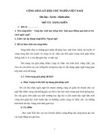 SKKN giúp học sinh học tiếng anh  hiệu quả thông qua một số trò chơi ngôn ngữ”