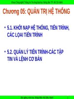 Bài giảng quản trị hệ thống t1