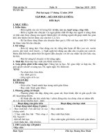 Tuần 16 giáo án lớp 3 soạn theo ĐHPTNLHS năm học 2018   2019 