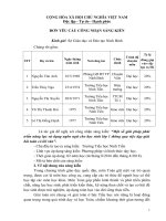 SKKN một số giải pháp phát triển năng lực sử dụng ngôn ngữ cho học sinh lớp 1 thông qua việc dạy giải bài toán có lời văn