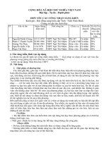 SKKN giải pháp sử dụng di sản văn hóa địa phương trong giảng dạy môn hóa học ở trường phổ thông