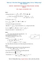 FULL ĐÁP ÁN CHI TIẾT  30 ĐỀ THI TOÁN  9 VÀO 10 TPHCM  + HÀ NỘI ( SẴN IN )