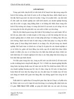 Hoàn thiện kế toán bán hàng tại Công ty cổ phần siêu thị Thiên Anh