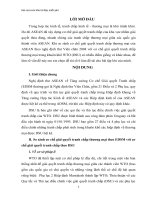 ASEAN xây dựng cơ chế giải quyết tranh chấp thương mại trong khu vực  