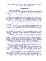 SKKN một số biện pháp nâng cao hiệu quả dạy học môn tiếng việt 1 công nghệ giáo dục